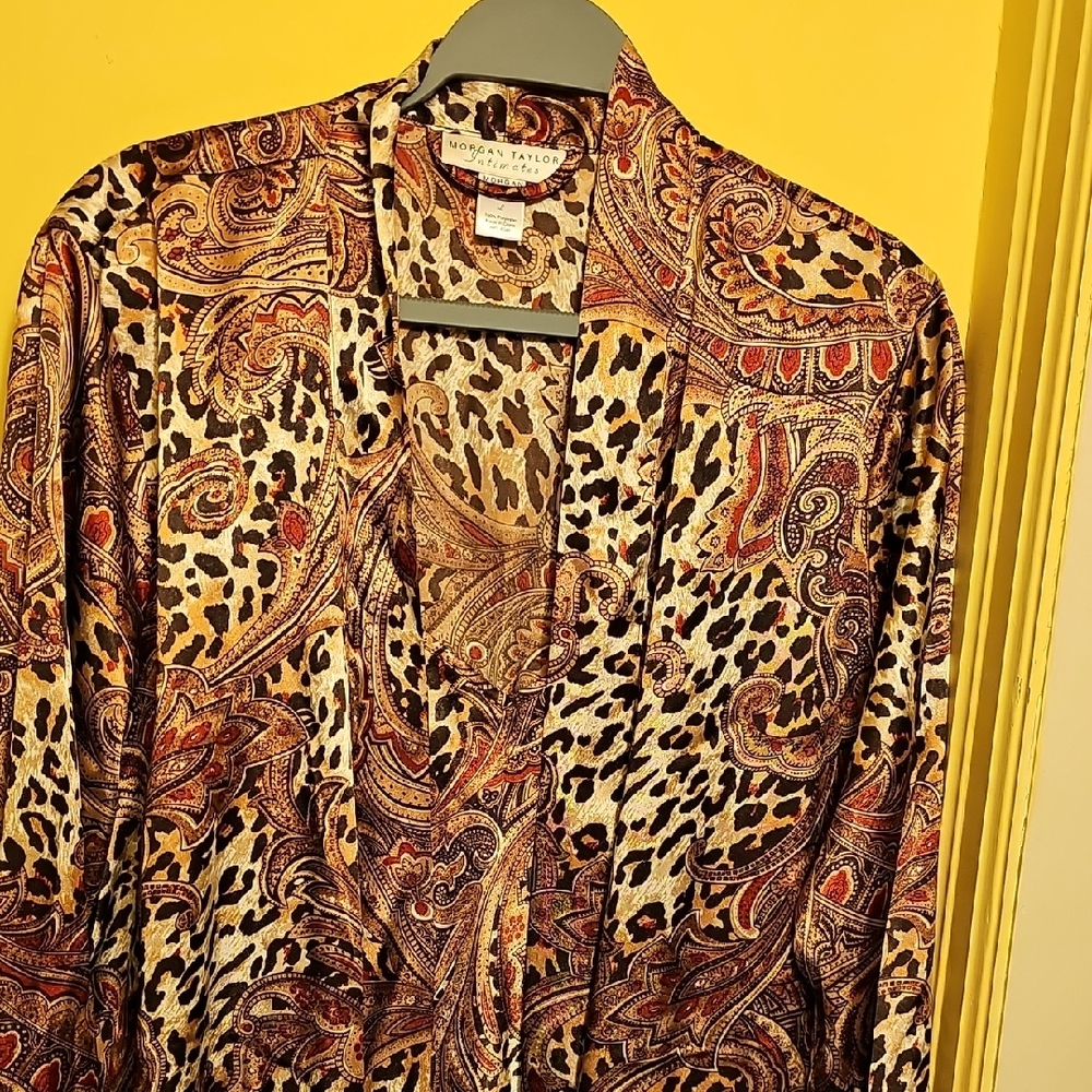 Morgan Taylor Intimates Paisley and Leopard Print
